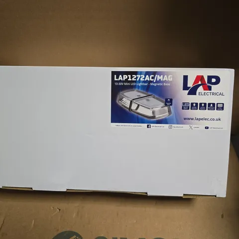 LAP ELECTRICAL LAP1272AC/MAG MINI LED LIGHTBAR – MAGNETIC BASE (BOXED)