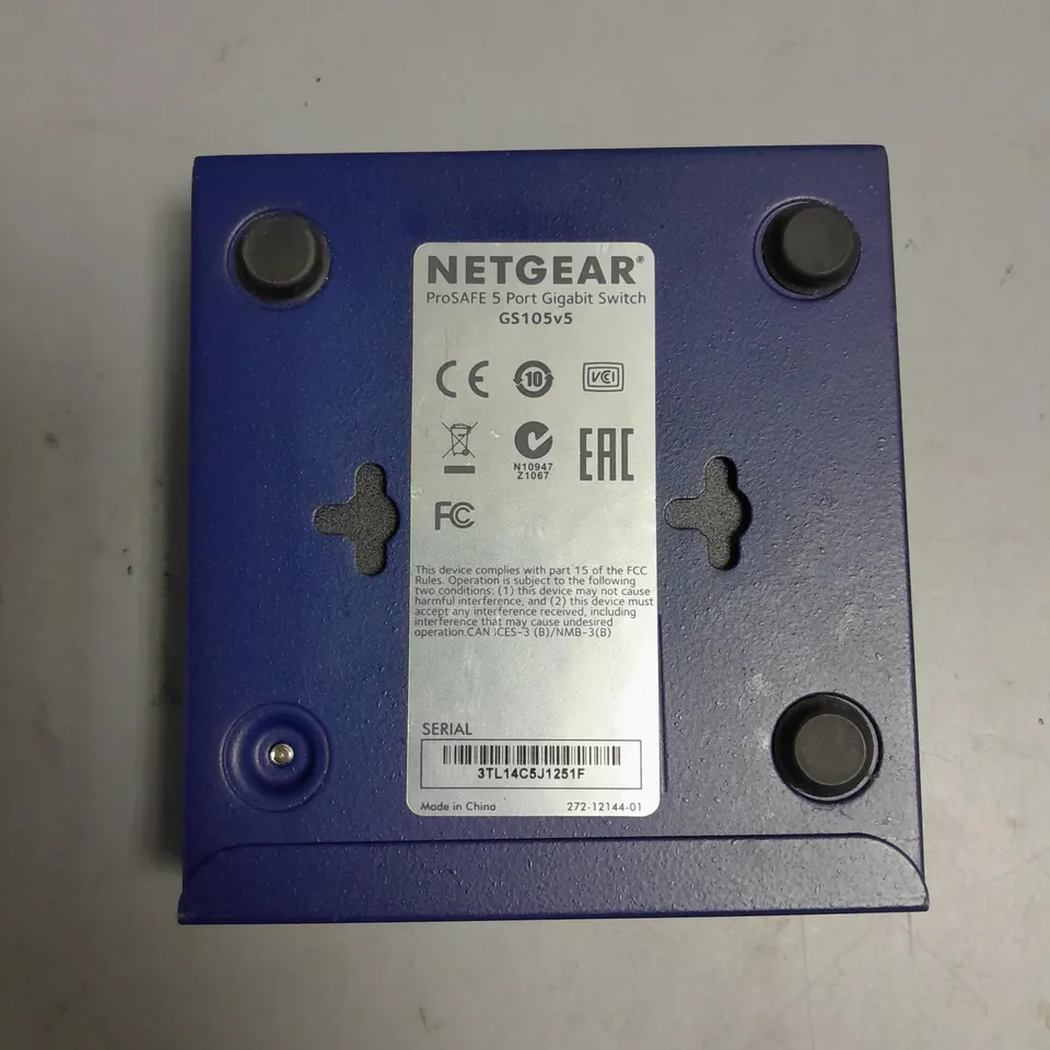 UNBOXED NETGEAR PROSAFE GIGABIT SWITCH GS105