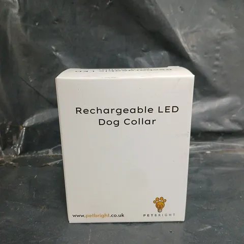 LARGE QUANTITY OF RECHARGABLE LED DOG COLLARS IN VARIOUS SIZES - COLLECTION ONLY