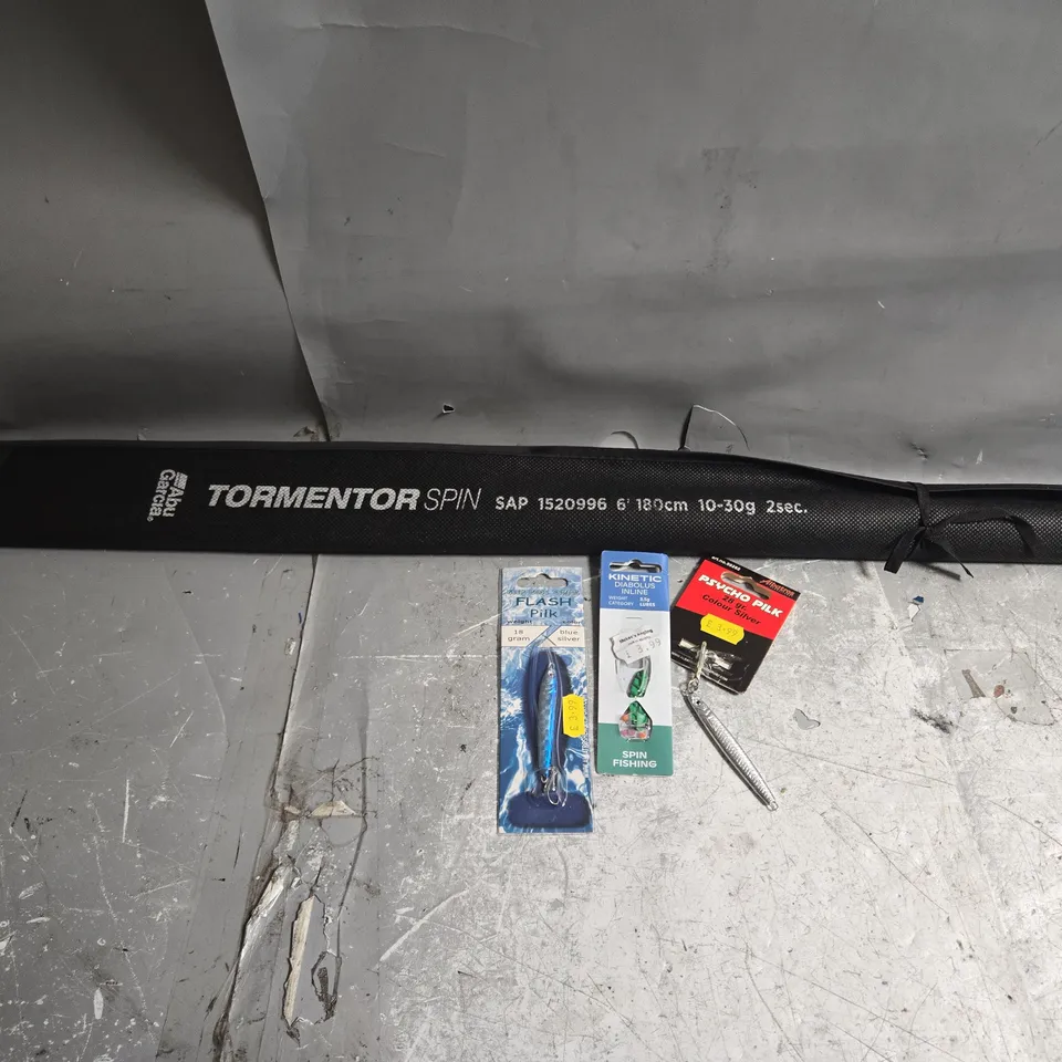 ABU GARCIA TORMENTOR SPINNING ROD & ACCESSORIES 