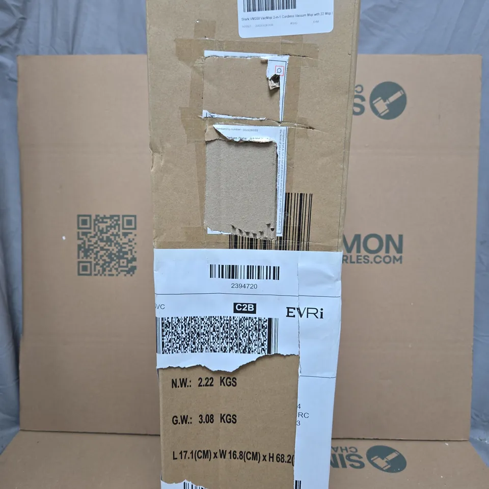 SHARK VM200 VAC MOP 2 IN 1 CORDLESS VACUUM MOP