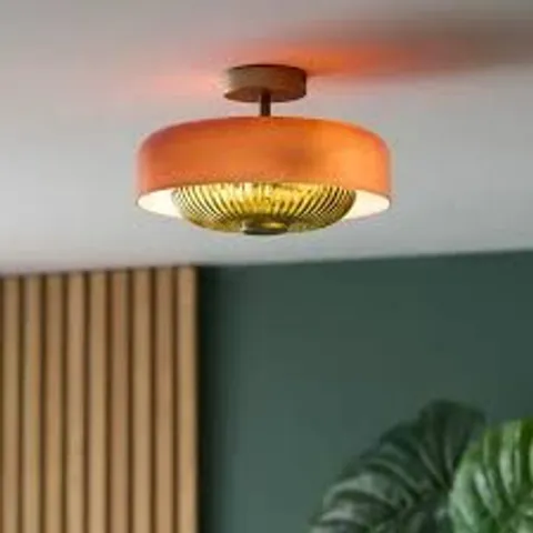 BOXED FLOYD RETRO FLUSH CEILING LIGHT ()