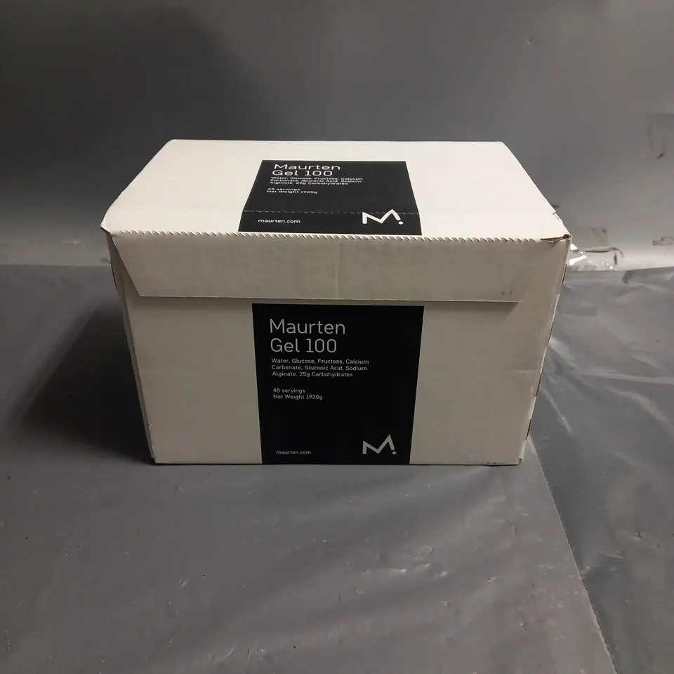 BOXED MAURTEN GELL 100 ENERGY GEL 40GX48