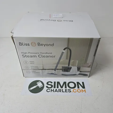 BOXED BLISS & BEYOND HIGH-PRESSURE HANDHELD STEAM CLEANER