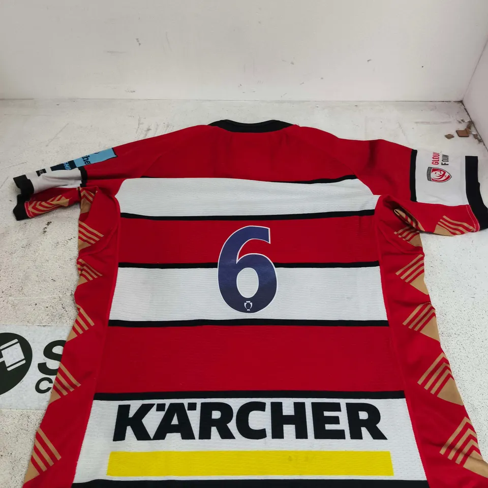 GLOUCESTER RUGBY SIGNED JERSEY - 3XL