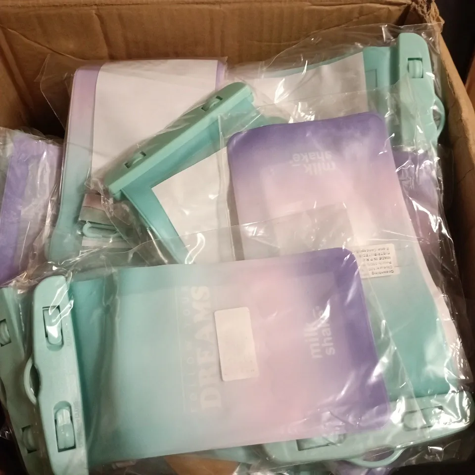 BOX OF APPROXIMATELY 100 MILKSHAKE PHONE POUCHES