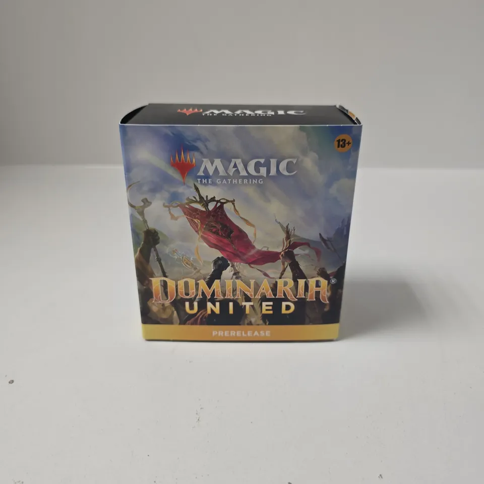 BOXED AND SEALED MAGIC THE GATHERING MTG DOMINARIA UNITED PRERELEASE PACK KIT