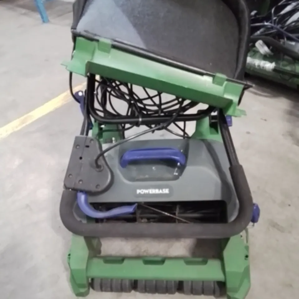 POWERBASE 400W ELECTRIC CYLINDER LAWN MOWER - 32CM