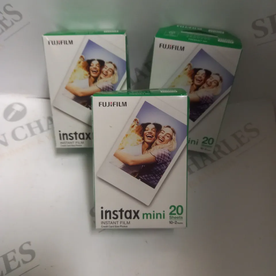 3 INSTAX MINI INSTANT FILMS