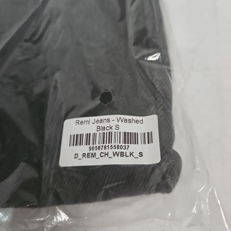 BEYOND NINE REMI JEANS - WASHED BLACK, SIZE S