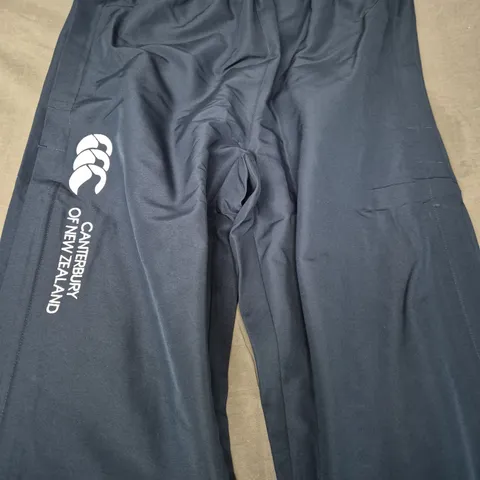 CANTERBURY OPEN HEM STADIUM PANTS IN NAVY SIZE MEDIUM