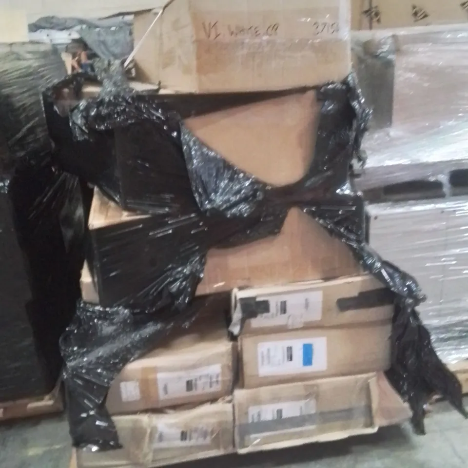 PALLET OF ASSORTED BATHROOM PRODUCTS TO INCLUDE;ORANI CAST BASIN,DERWENT SR CAST,VANITY CARCASS WH 2 DRAW