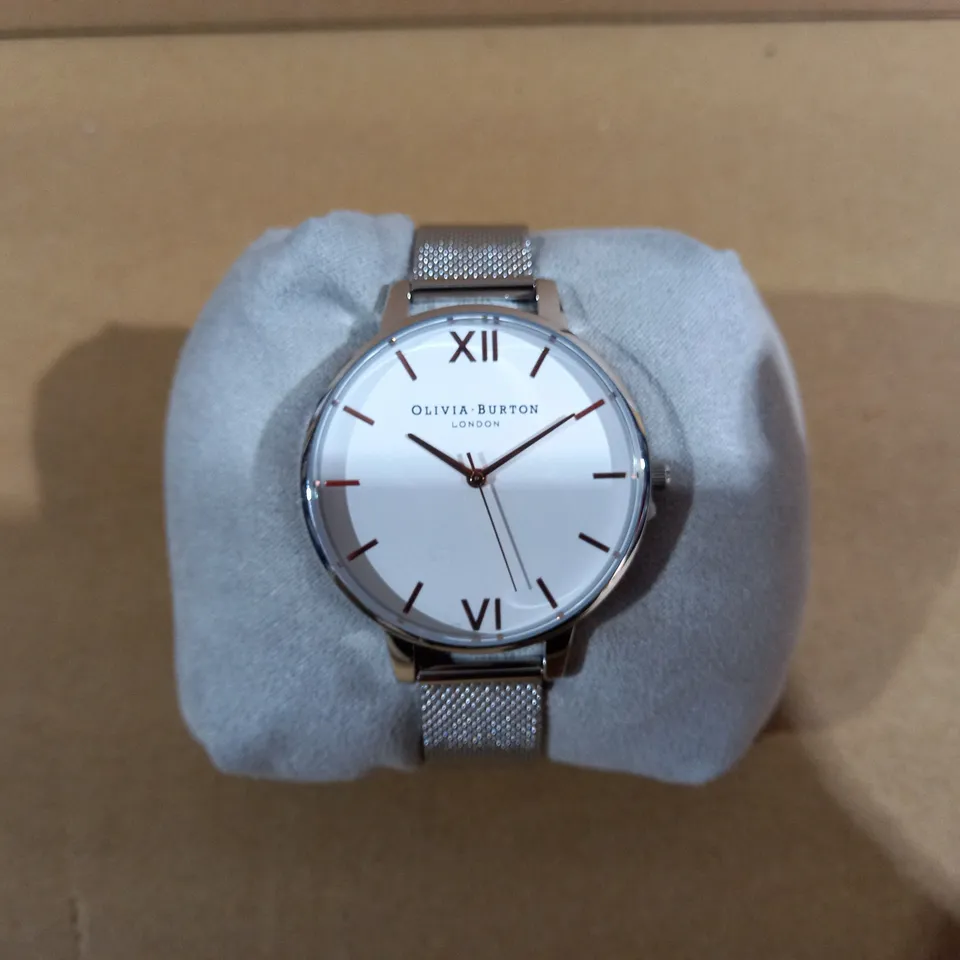 OLIVIA BURTON LONDON WATCH - SILVER EFFECT 