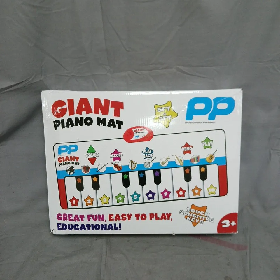 PERFOMRANCE PERCUSSION GIANT PIANO MAT – PLAY BY COLOUR (5FT X 2FT)