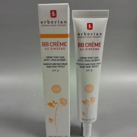 BOXED ERBORIAN BB CRΓME MAKE-UP CARE FACE CREAM - 40ML