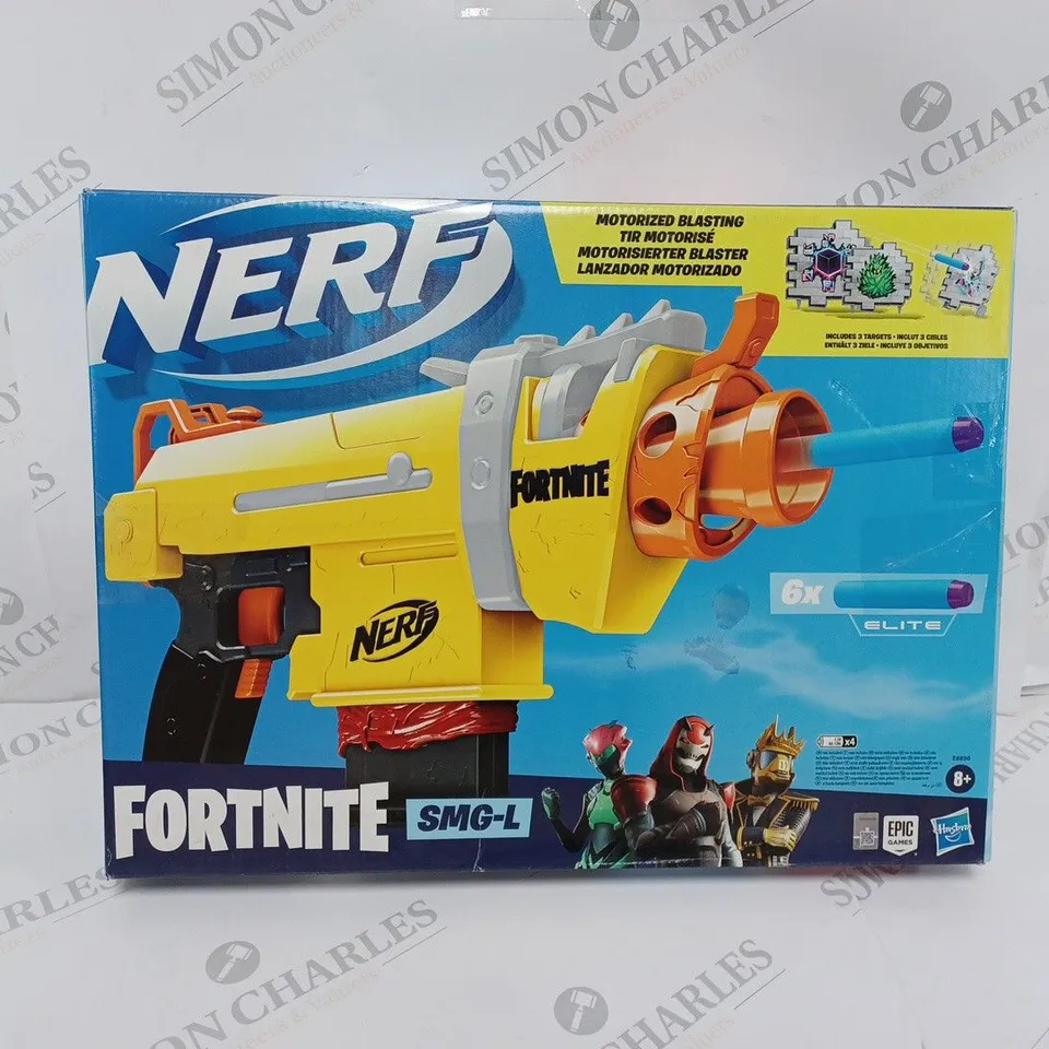 BOXED NERF FORTNITE SMG-L