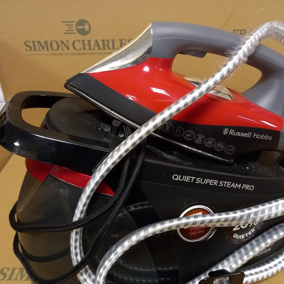 RUSSELL HOBBS QUIET SUPER STEAM PRO IRON