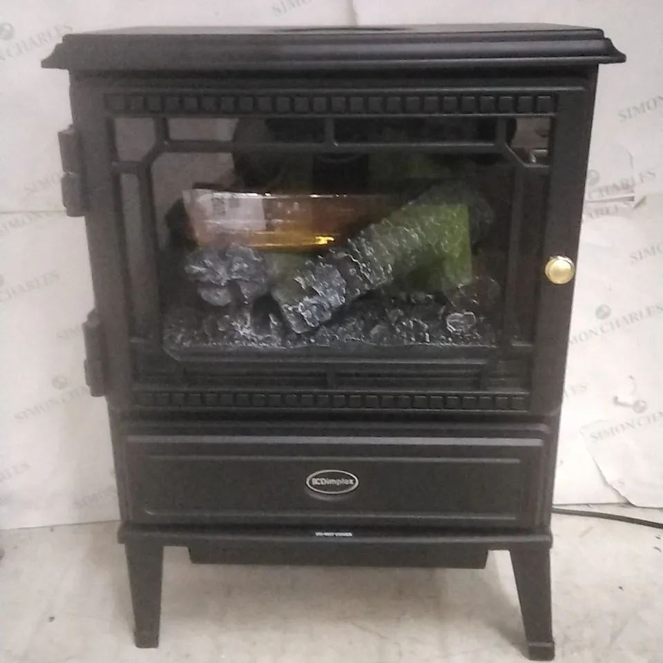 BOXED CDIMPLEX BLACK ELECTRIC FIRE