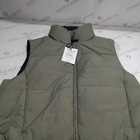 TIALA GREEN GILLET SIZE S