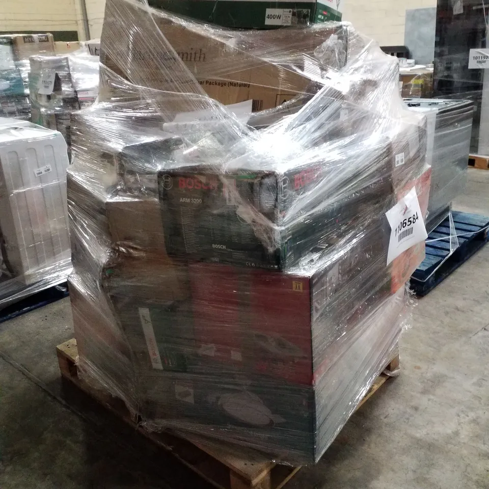 PALLET OF APPROXIMATELY 20 UNPROCESSED RAW RETURN HOUSEHOLD AND ELECTRICAL GOODS TO INCLUDE;