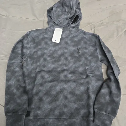 TOTTENHAM HOTSPUR OFFICIAL MERCHANDISE HOODIE – GREY, YOUTH UK 13