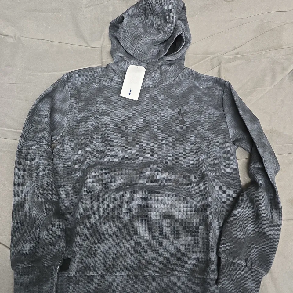TOTTENHAM HOTSPUR OFFICIAL MERCHANDISE HOODIE – GREY, YOUTH UK 13