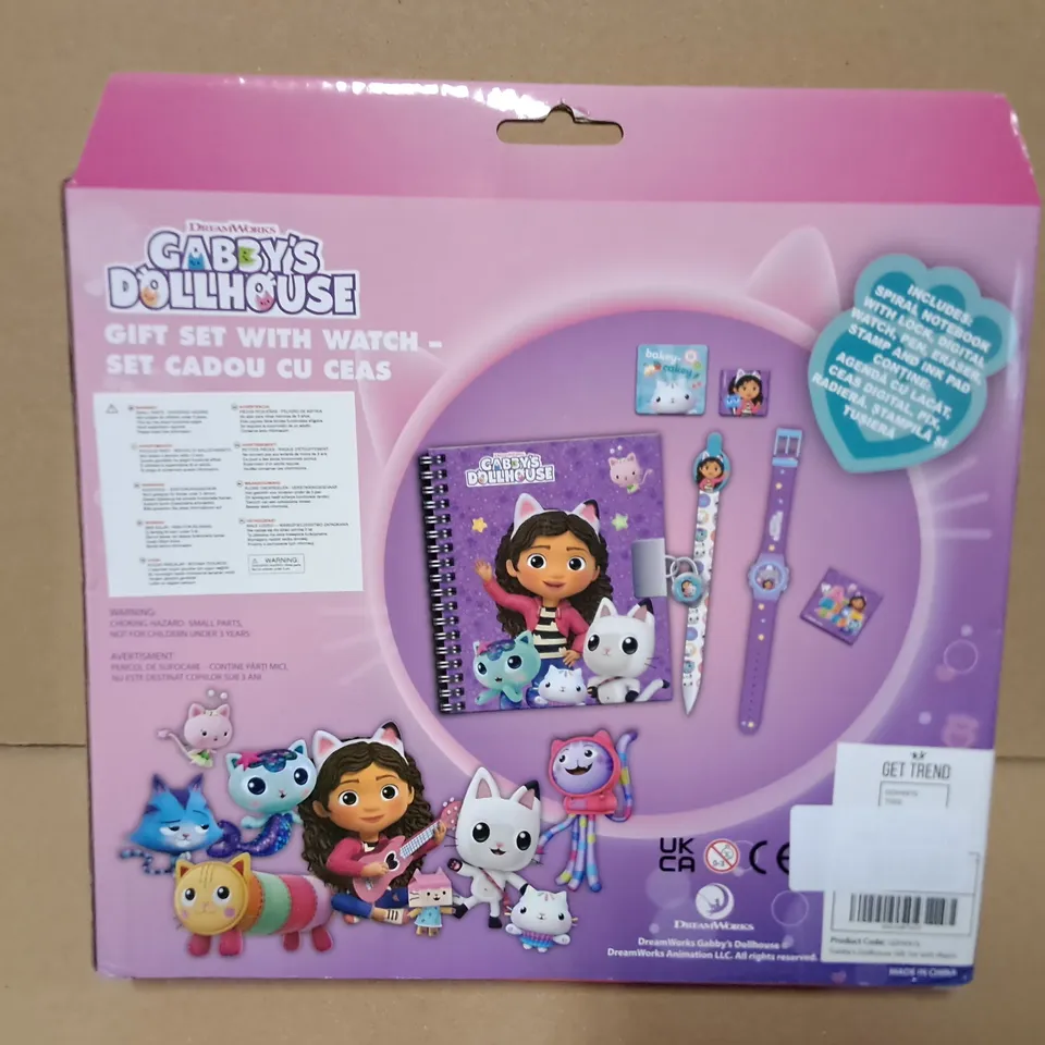 GABBYS DOLLHOUSE GIFT SET WITH WATCH