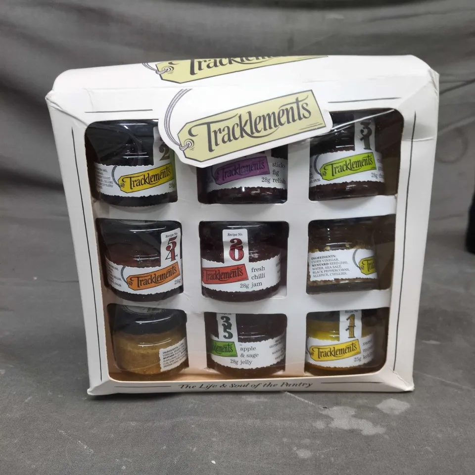 TRACKLEMENTS GIFT SET – THE LIFE & SOUL OF THE PANTRY (9 JARS)
