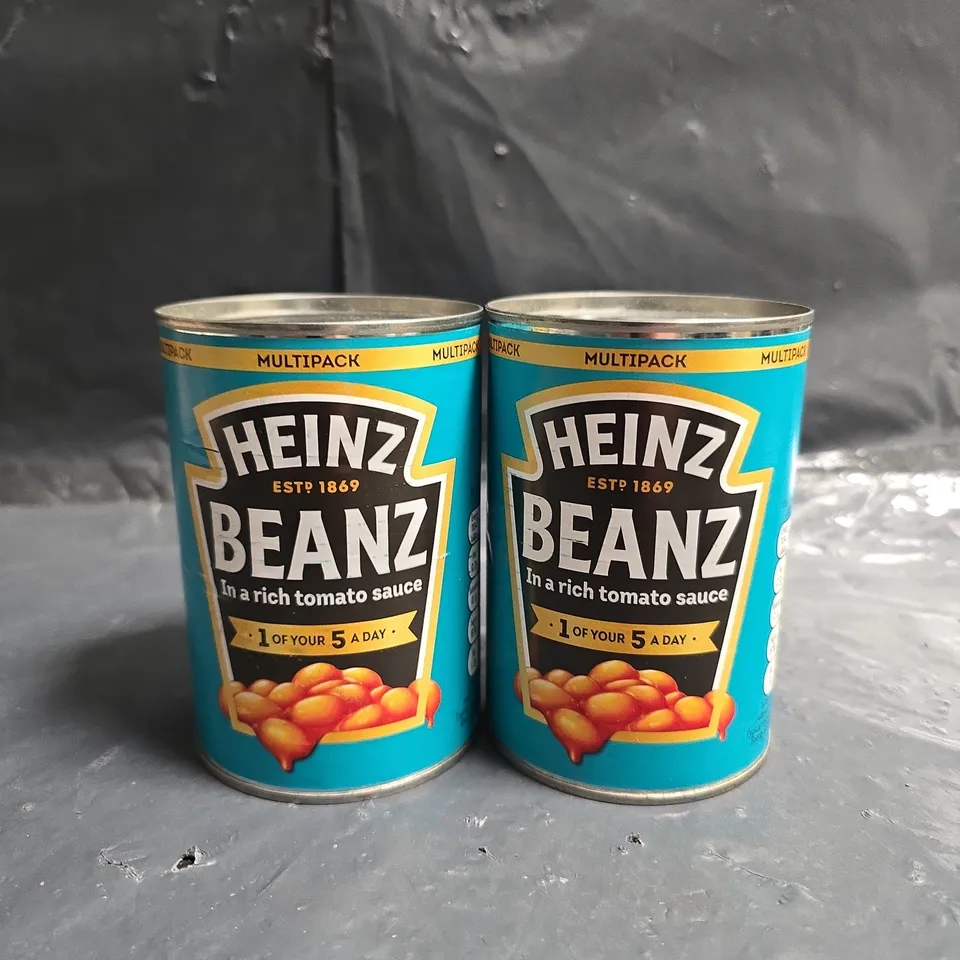 APPROXIMATELY 20 TINS PF HEINZ BEANS 