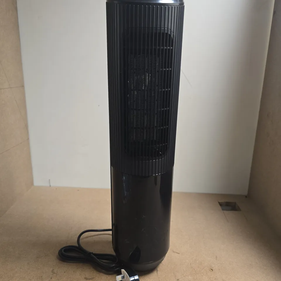 HOMESMART CERAMIC ELECTRIC FAN HEATER – TOWER, BLACK