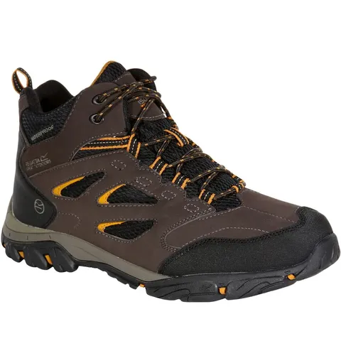 BRAND NEW REGATTA MENS HOLCOMBE WATERPROOF MID WALKING BOOTS UK SIZE 9