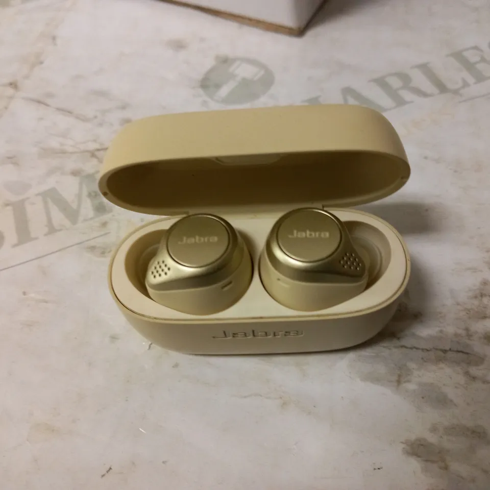 JABRA ELITE 75T TRUE WIRELESS IN-EAR HEADPHONES, GOLD BEIGE