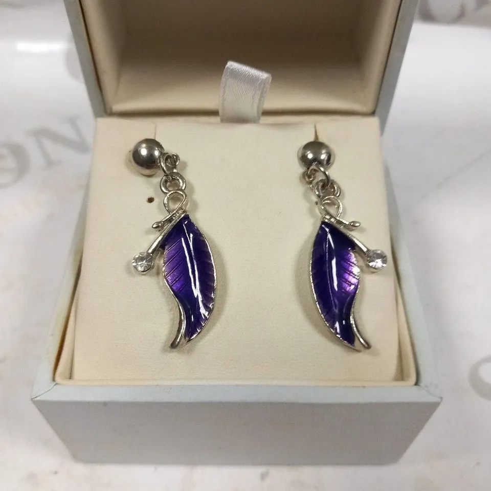 BOXED ELEMENTS PETAL DROP EARRINGS