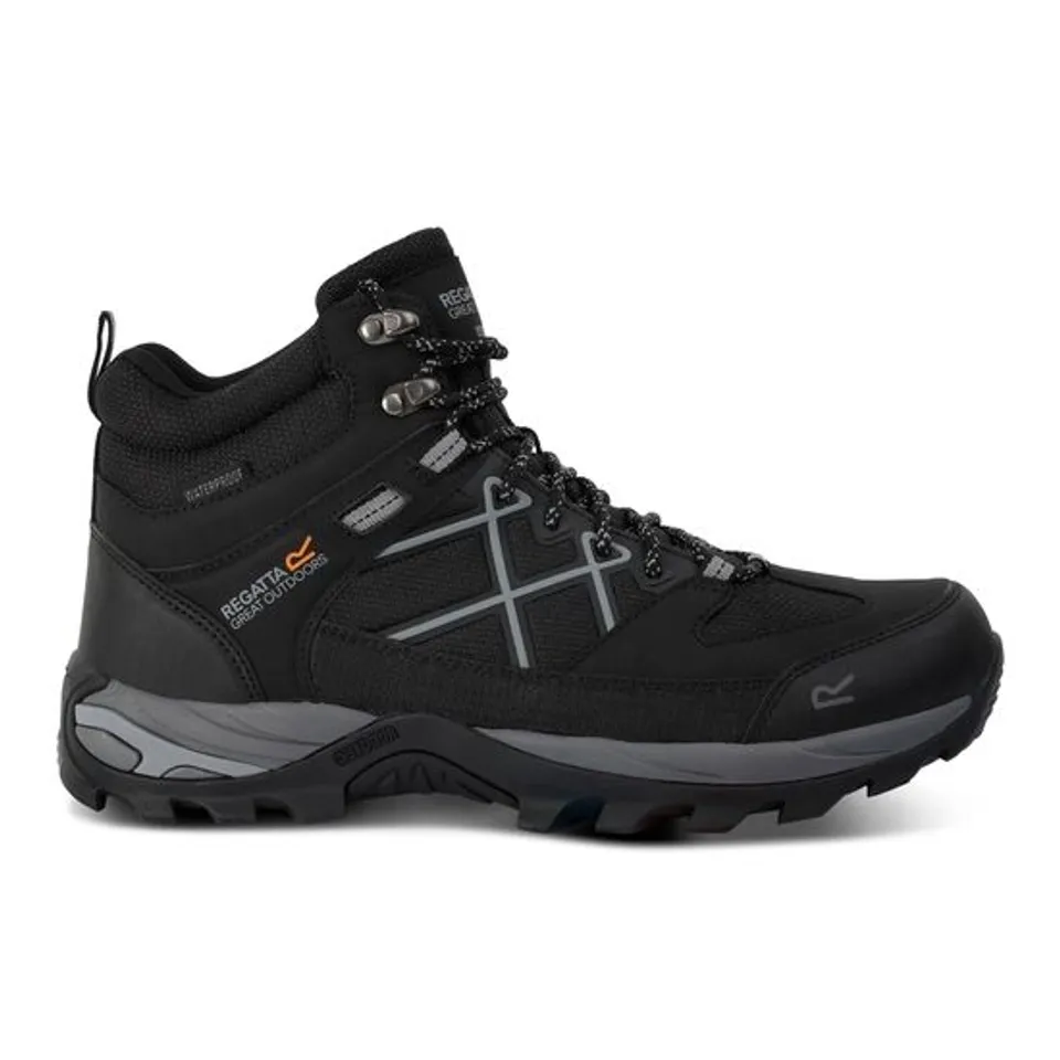 BRAND NEW REGATTA MENS SAMARIS III WATERPROOF WALKING SHOES NAVY SNORKEL BLUE UK SIZE 11