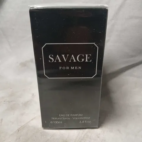 BOXED AND SEALED SAVAGE FOR MEN EAU DE PARFUM 100ML