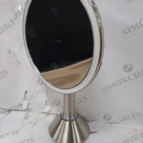 SIMPLEHUMAN 20CM SENSOR MIRROR WITH TOUCH-CONTROL BRIGHTNESS 10X MAG