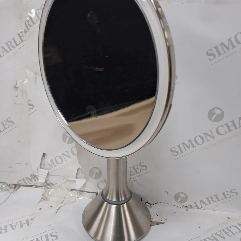 SIMPLEHUMAN 20CM SENSOR MIRROR WITH TOUCH-CONTROL BRIGHTNESS 10X MAG 