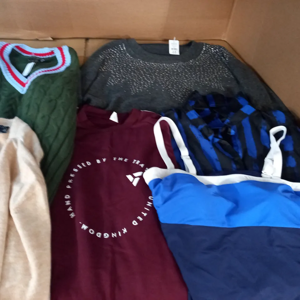 LARGE QUANTITY OF ASSORTED HOUSEHOLD ITEMS TO INCLUDE ASOS, BOOHOO AND NUTMEG