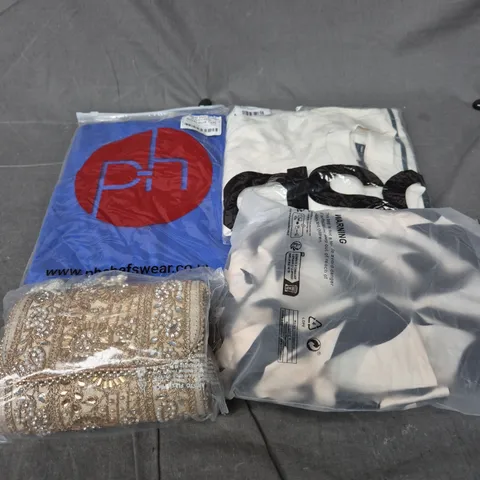 APPROXIMATELY 25 ASSORTED CLOTHING AND FASHION PRODUCTS IN VARIOUS STYLES AND SIZES - COLLECTION ONLY