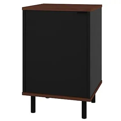 BRAND NEW BOXED OUT & OUT BROOKLYN BLACK SIDE TABLE- H.58 X W.38 X D.36cm (1 BOX)