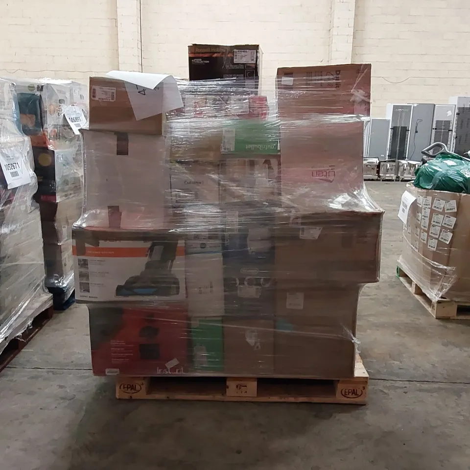 PALLET OF APPROXIMATELY 41 UNPROCESSED RAW RETURN HOUSEHOLD AND ELECTRICAL GOODS TO INCLUDE;