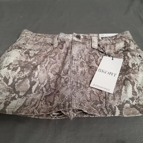 STRADIVARIUS CAMO SKORT - UK 10
