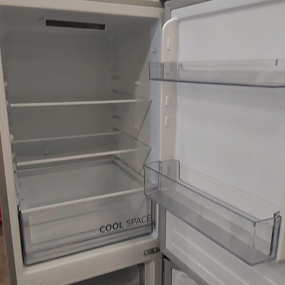 HOOVER HOCT3L517FSK 252 LITRE 50/50 FREESTANDING FRIDGE FREEZER SILVER - UNPROCESSED RAW RETURN