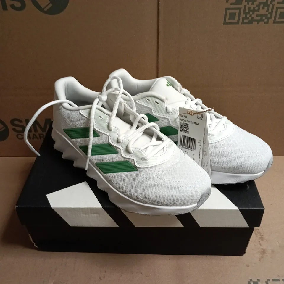 BOXED PAIR OF ADIDAS SWITCH MOVE RUNNING TRAINERS - 6.5