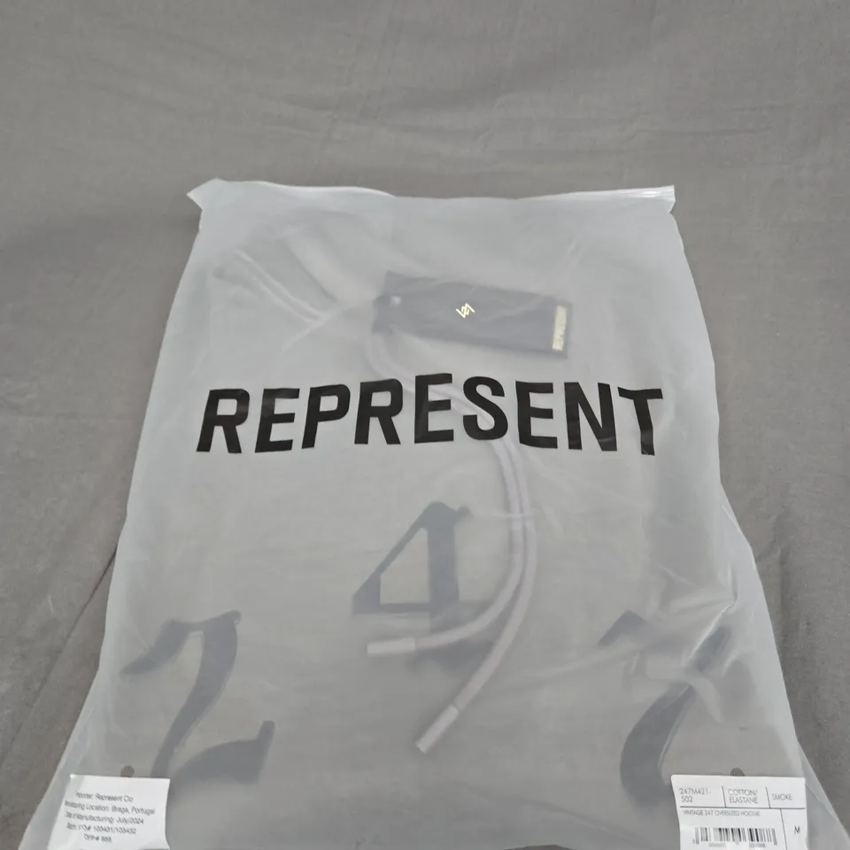 BAGGED REPRESENT VINTAGE 247 OVERSIZED HOODIE SIZE M