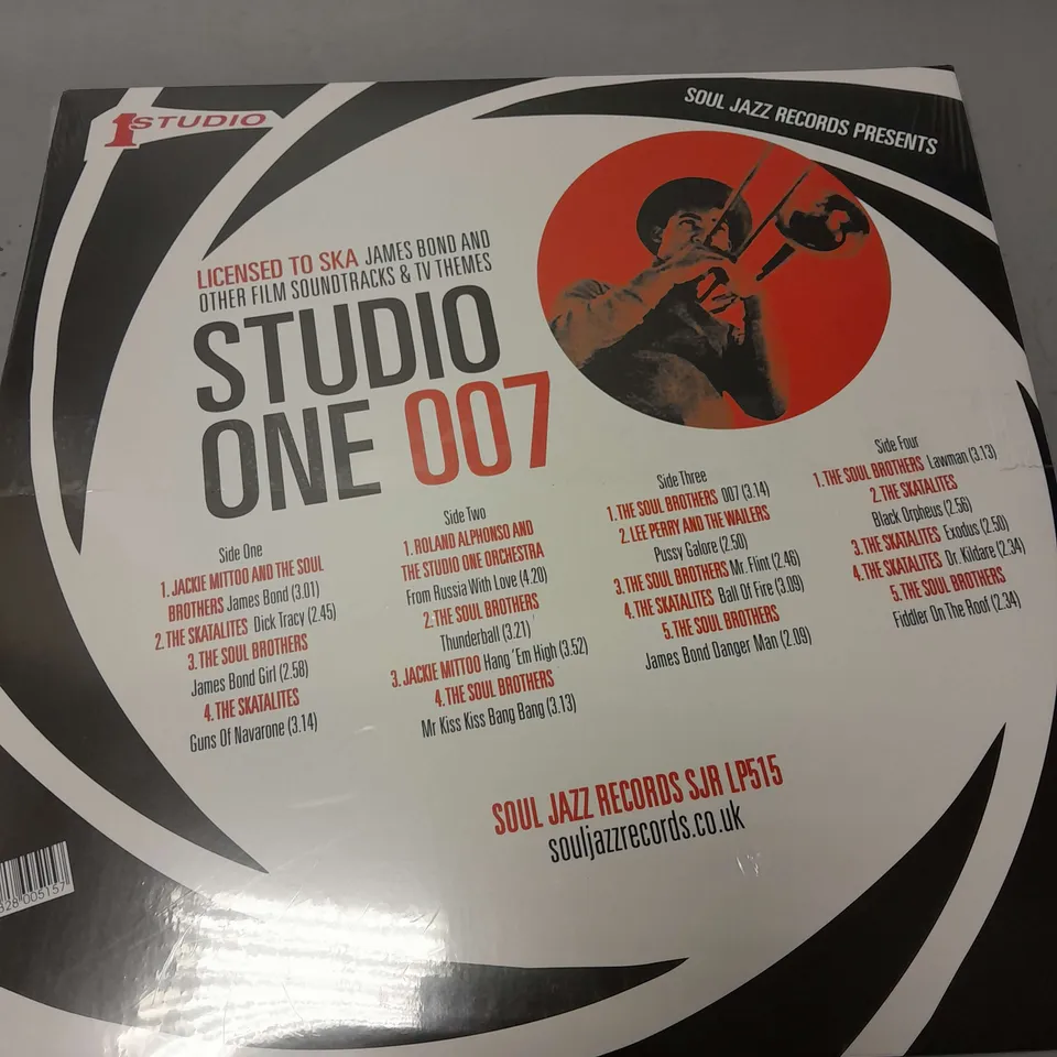 SEALED STUDIO ONE 007 - LICENSED TO SKA VINYL