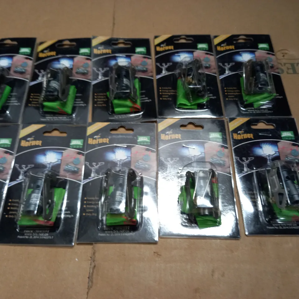 LOT OF 10 HORNET OUTDOOR CAMPING STOVES - BRS-3000T