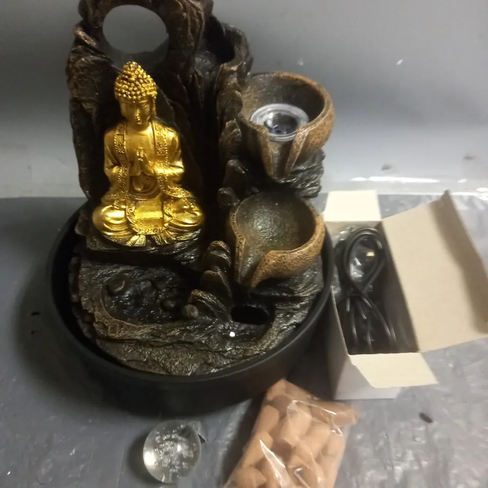 2IN1 WATER FEATURE AND BACKFLOW INCENSE BURNER