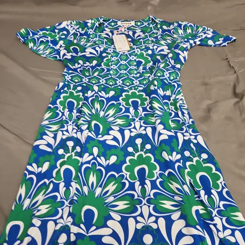 WOMENS BODEN FLORAL PATTERN DRESS - SIZE 10R