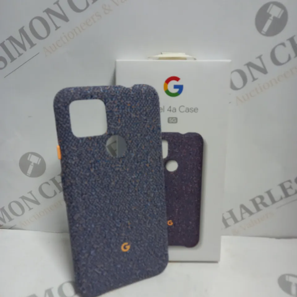 BOXED GOOGLE PIXEL 4A FABRIC CASE IN BLUE CONFETTI - 5G